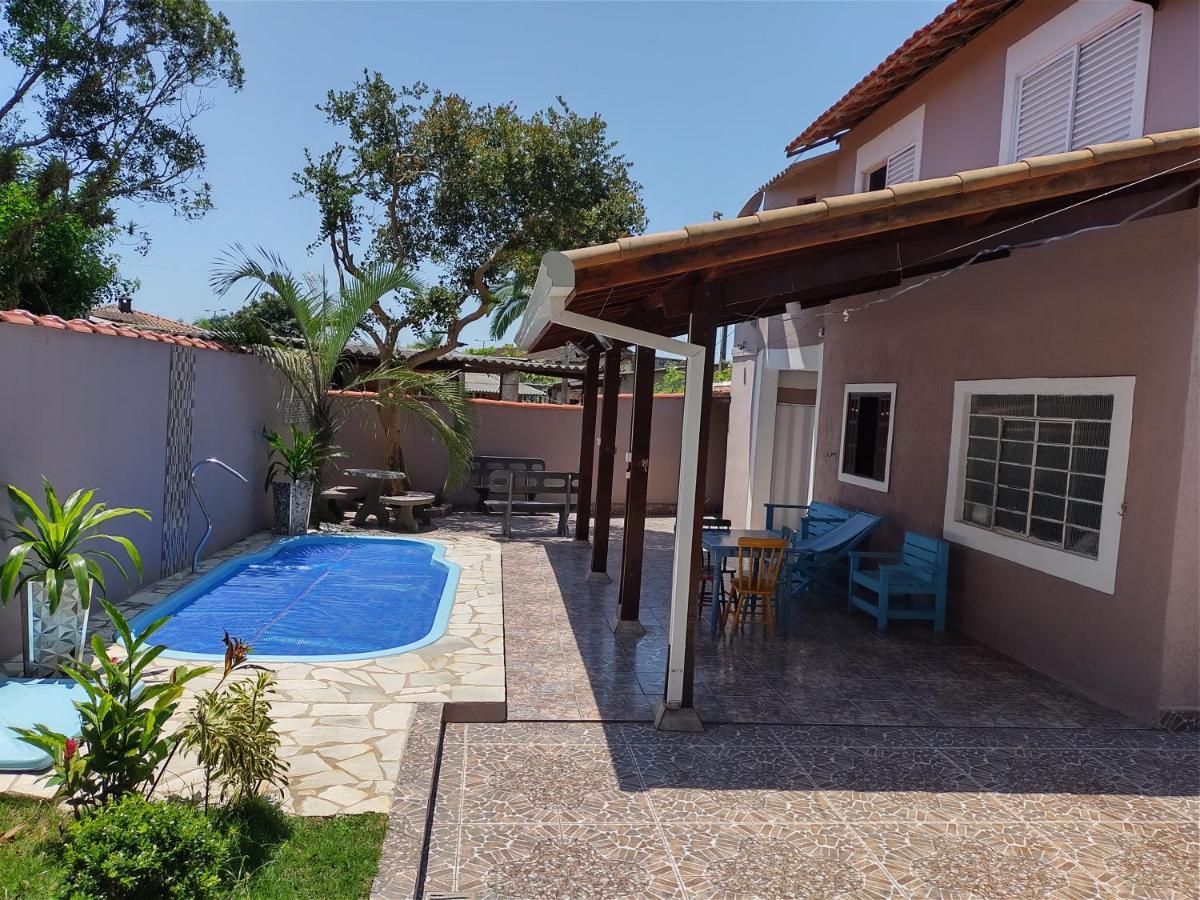 Casa Aconchegante Com Piscina! Villa Cananeia Luaran gambar